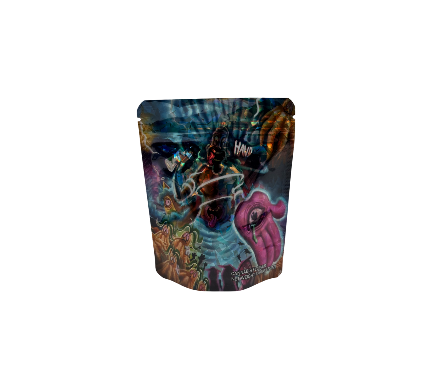 10x Ghost Hands - leere PE Verpackungen