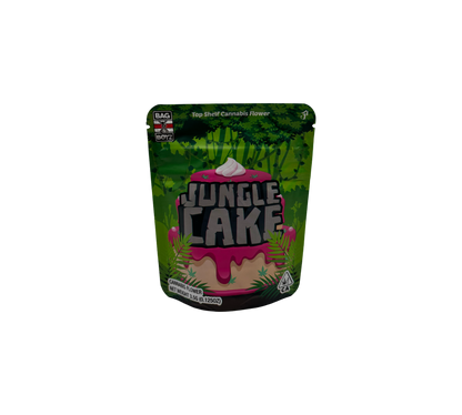10x Jungle Cake - leere PE Verpackungen