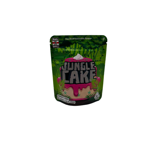 10x Jungle Cake - leere PE Verpackungen