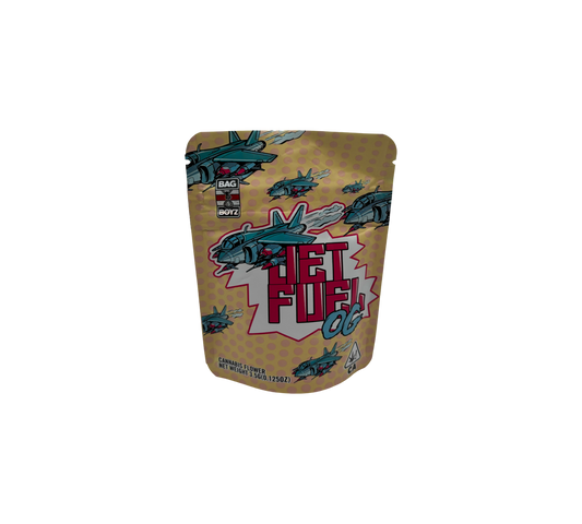 10x Jet Fuel - leere PE Verpackungen