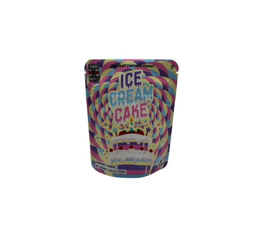 10x Ice Cream Cake - leere PE Verpackungen