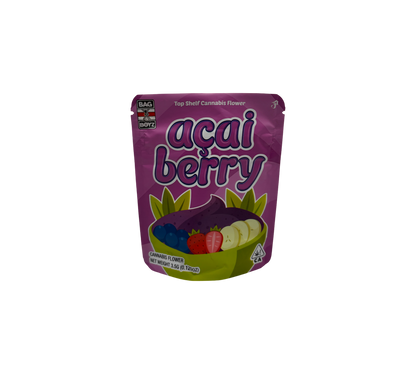 10x Acai Berry - leere PE Verpackungen