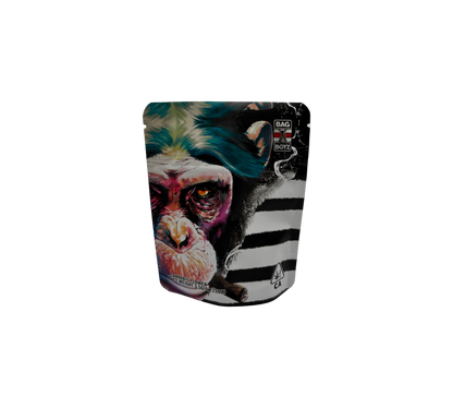 10x Monkey - leere PE Verpackungen