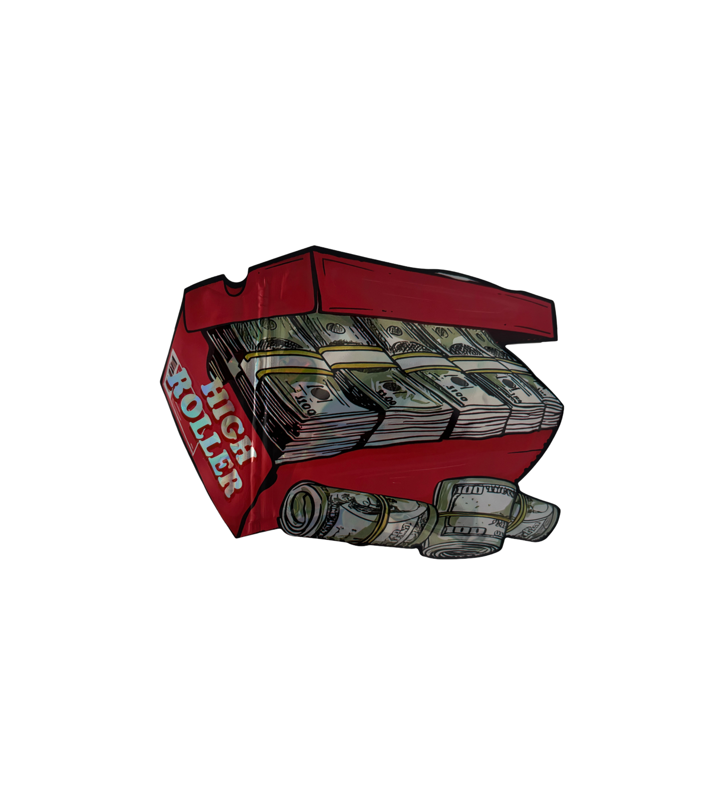 10x High Roller - leere PE Verpackungen Shape