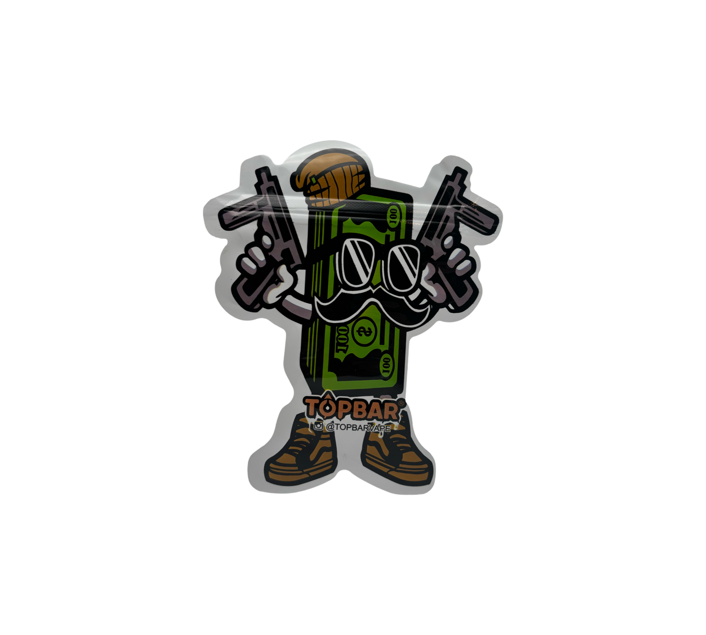 10x Cartel Boss - leere PE Verpackungen Shape