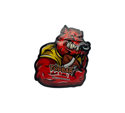 10x Red Strong - leere PE Verpackungen Shape