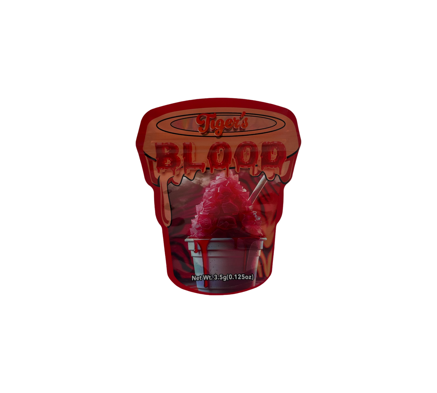 10x Blood Ice - leere PE Verpackungen Shape