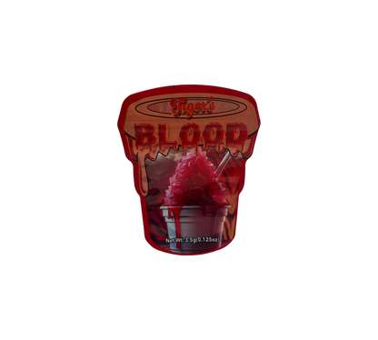 10x Blood Ice - leere PE Verpackungen Shape