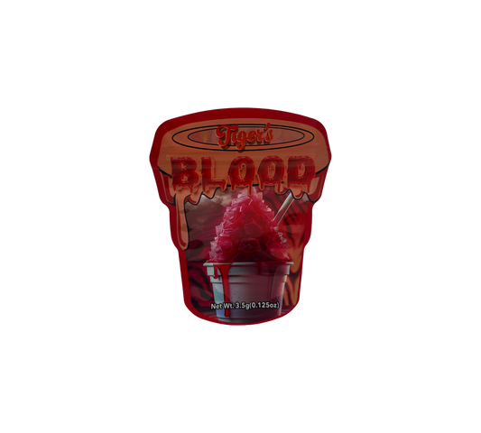 10x Blood Ice - leere PE Verpackungen Shape