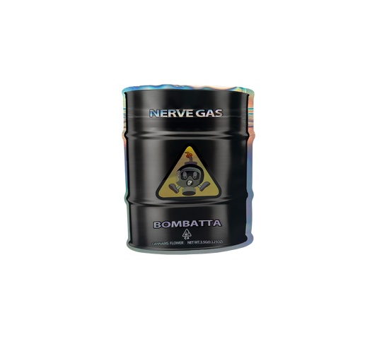 10x Nerve Gas - leere PE Verpackungen Shape