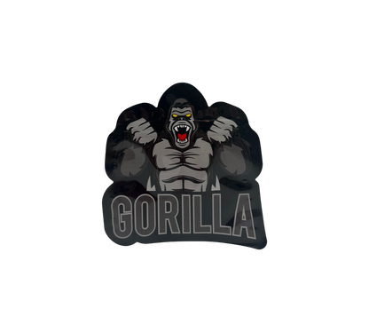 10x Wild Gorilla - leere PE Verpackungen Shape