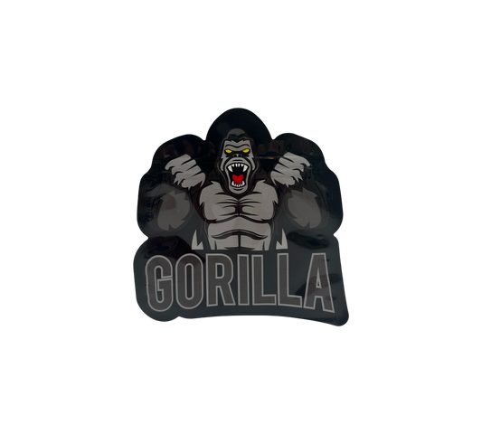 10x Wild Gorilla - leere PE Verpackungen Shape