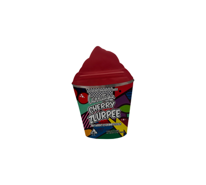 10x Cherry Zlurpee - leere PE Verpackungen Shape