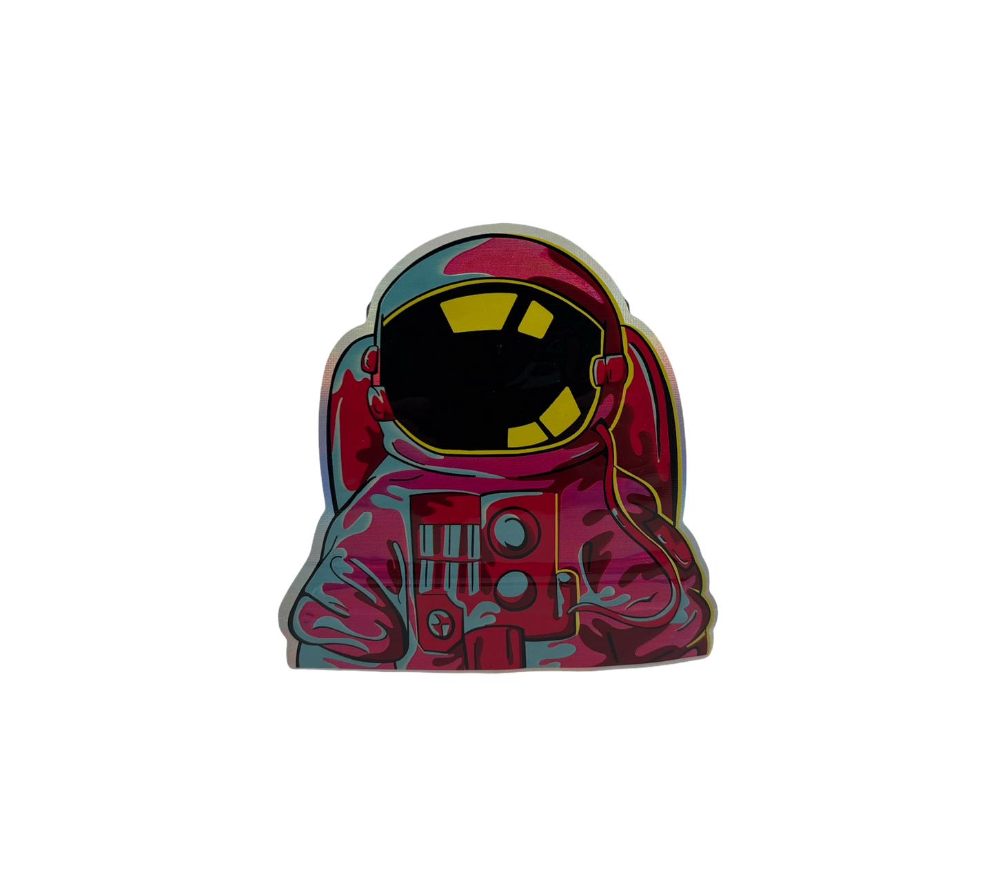 10x Astronaut - leere PE Verpackungen Shape