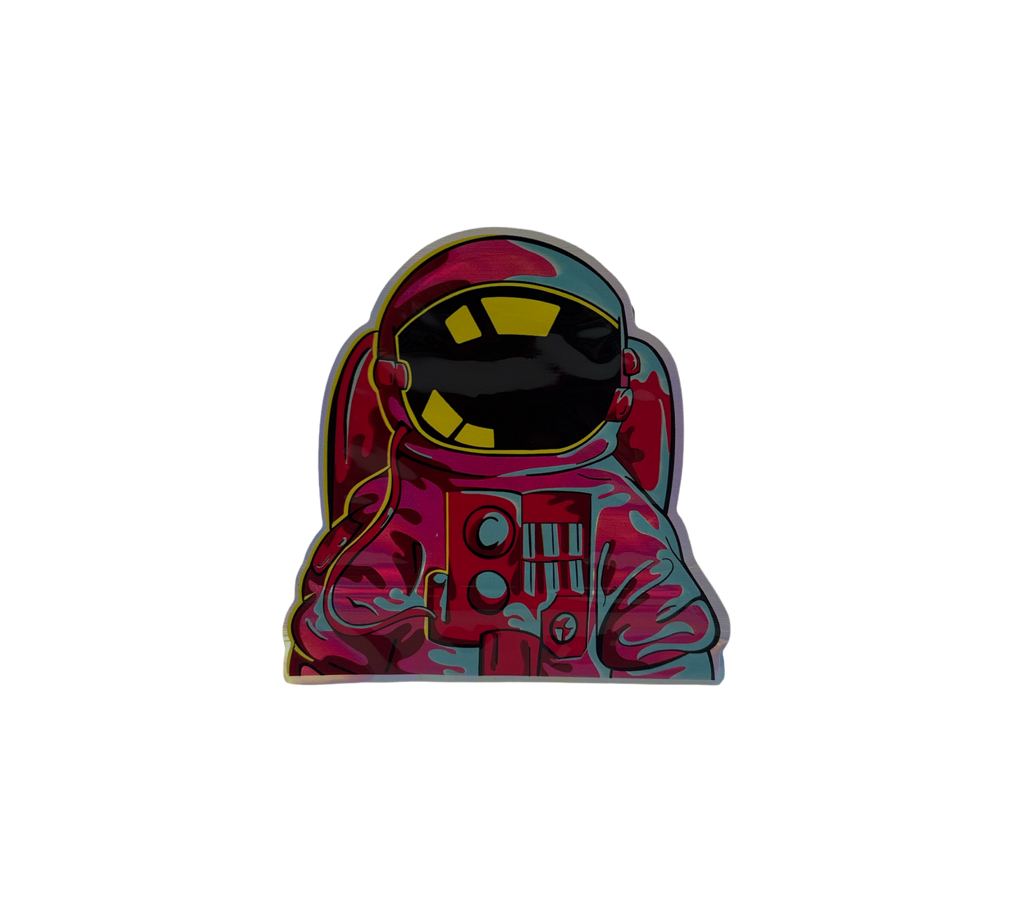 10x Astronaut - leere PE Verpackungen Shape