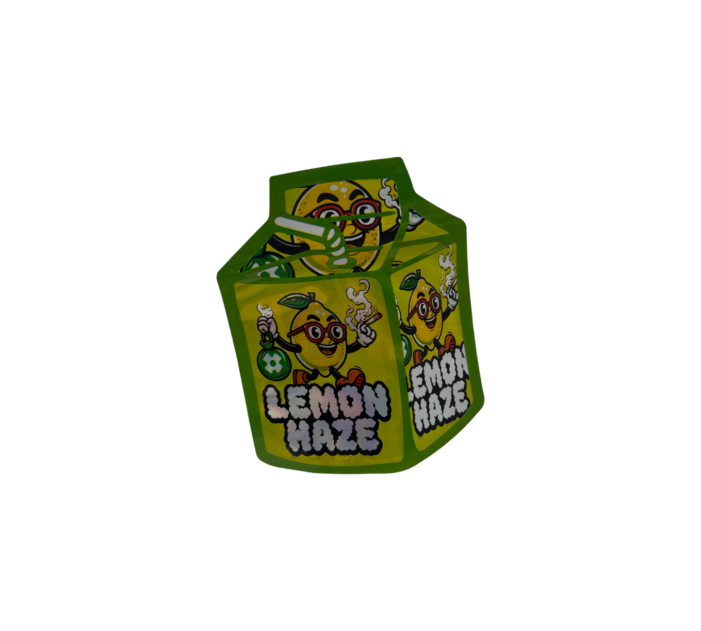 10x Lemon - leere PE Verpackungen Shape