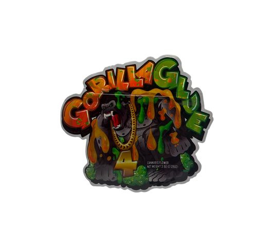 10x Gorilla Glue - leere PE Verpackungen Shape
