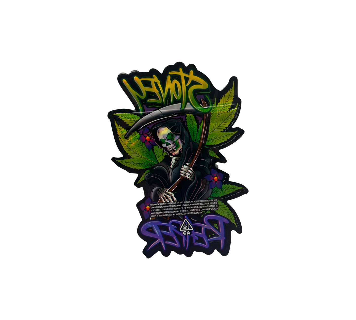 10x Stoney Reaper - leere PE Verpackungen Shape