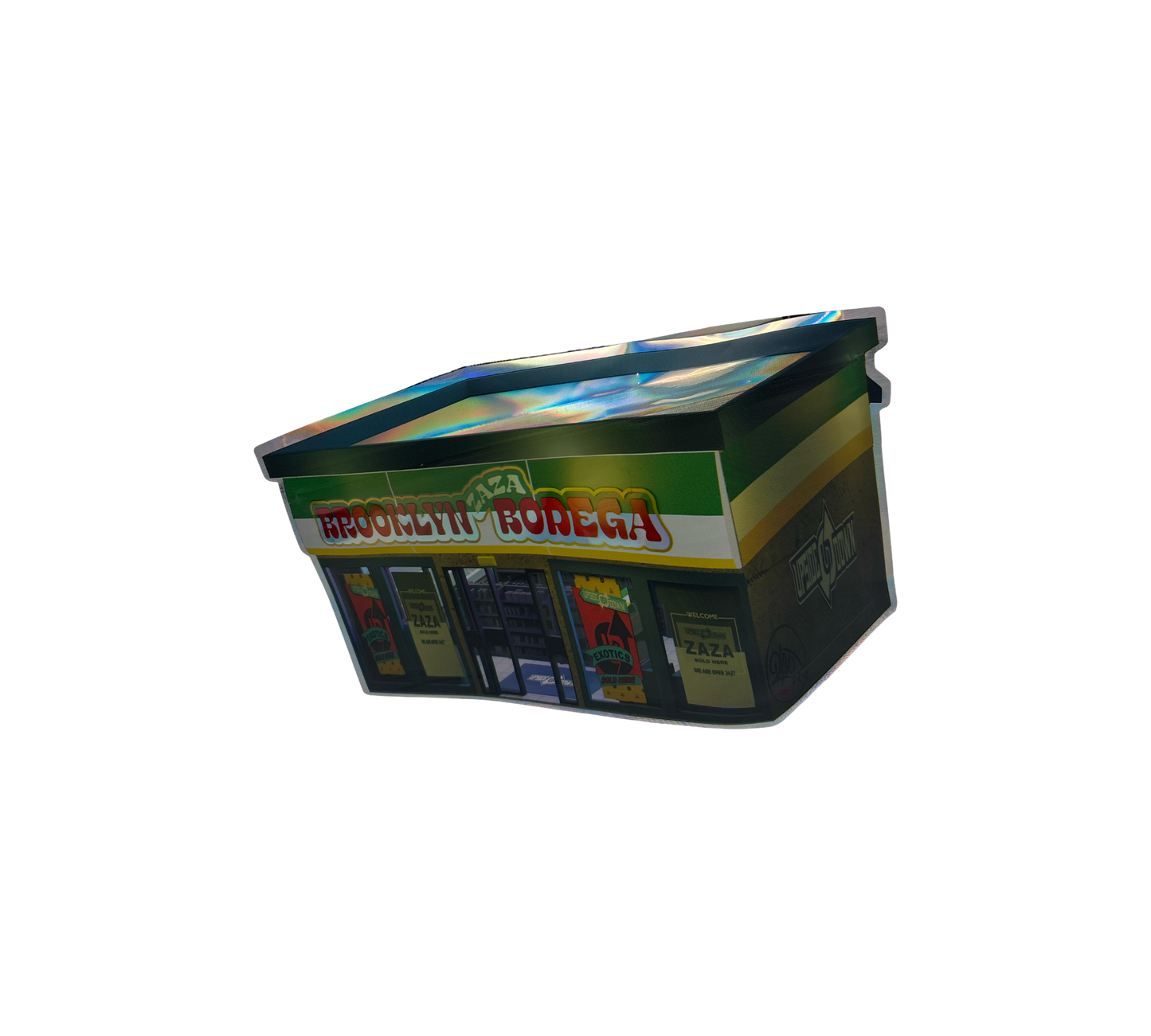 10x Brooklyn Bodega - leere PE Verpackungen Shape