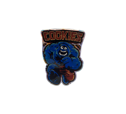 10x Cookies Runner  - leere PE Verpackungen Shape