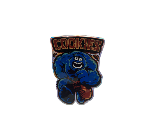 10x Cookies Runner  - leere PE Verpackungen Shape