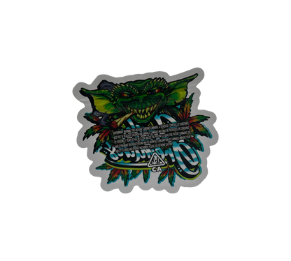 10x Sesh Monster - leere PE Verpackungen Shape