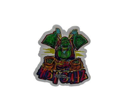 10x Budda High - leere PE Verpackungen Shape