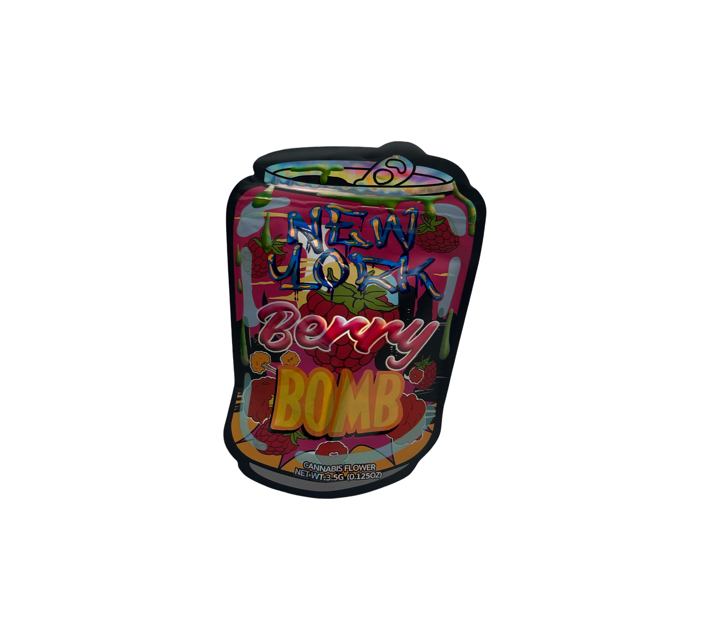 10x Berry Bomb - leere PE Verpackungen Shape