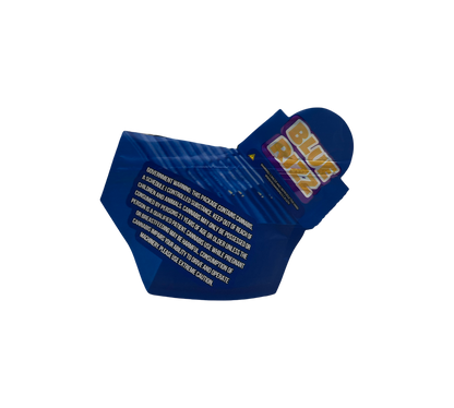 10x Blue Rizz - leere PE Verpackungen Shape