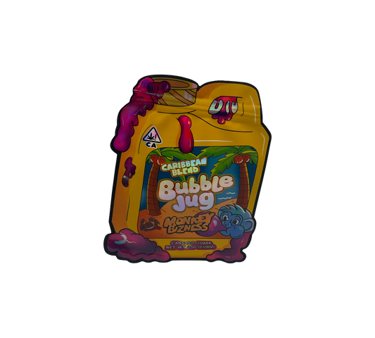 10x Bubble Jug - leere PE Verpackungen Shape