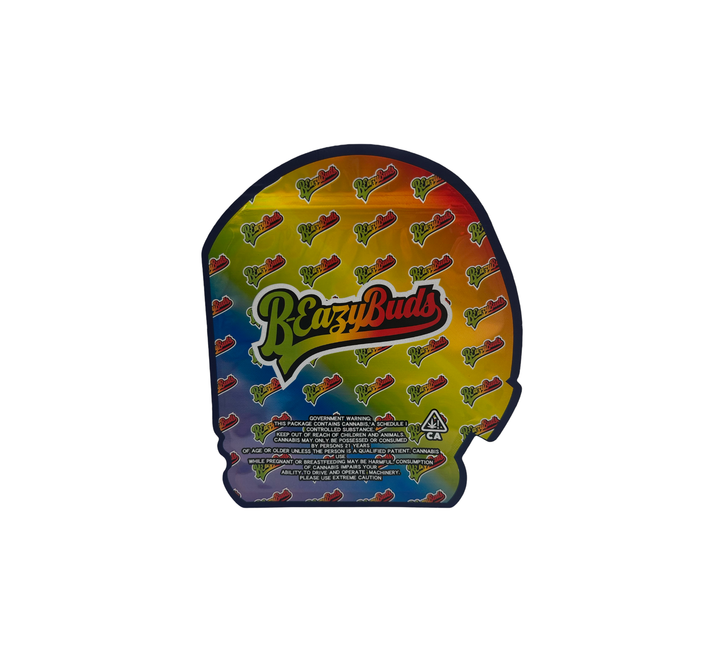 10x Rainbow Raod - leere PE Verpackungen Shape
