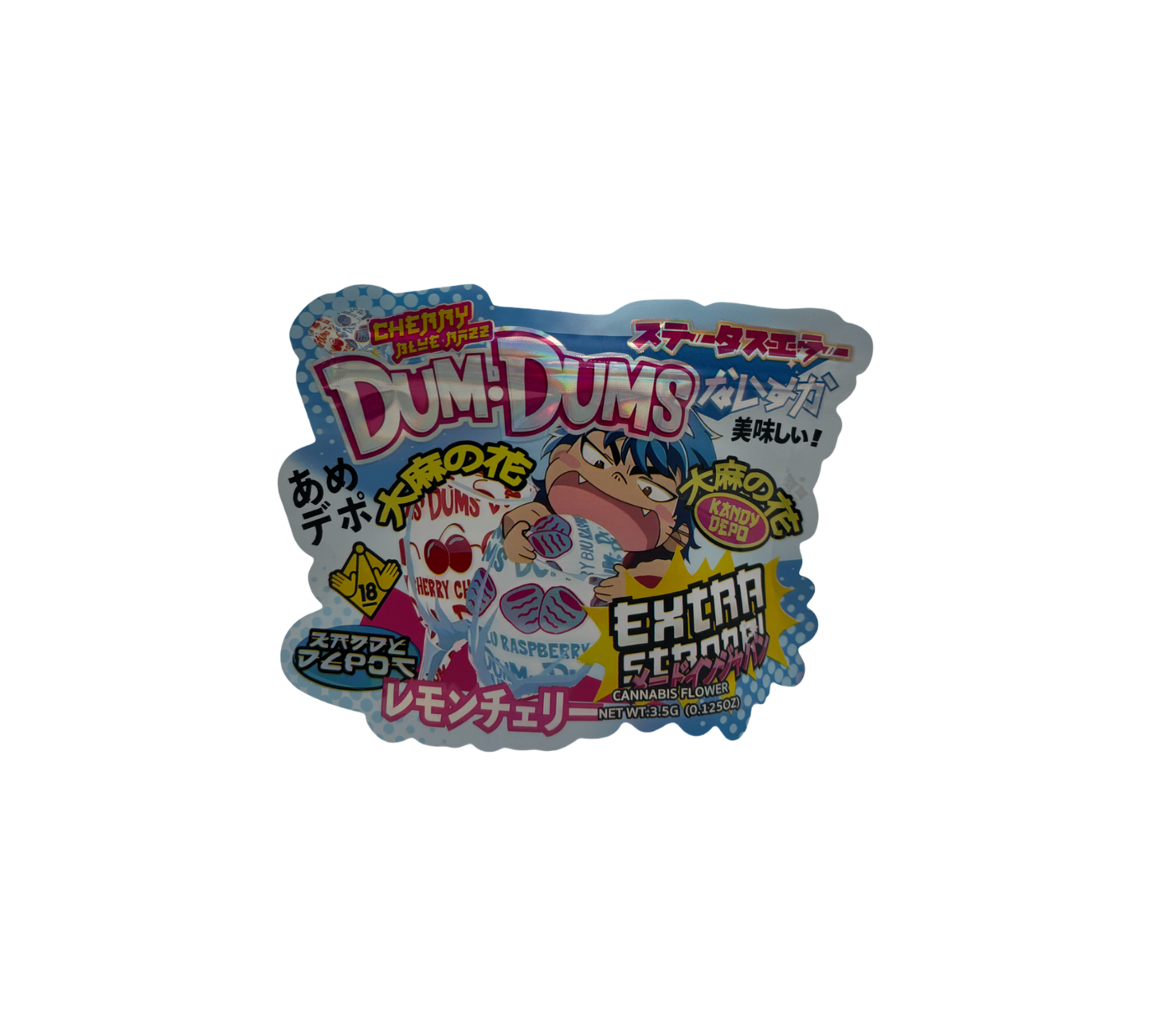 10x Frozen Dum - leere PE Verpackungen Shape