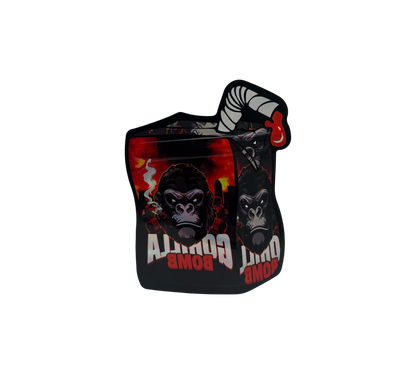10x Gorilla Bomb - leere PE Verpackungen Shape