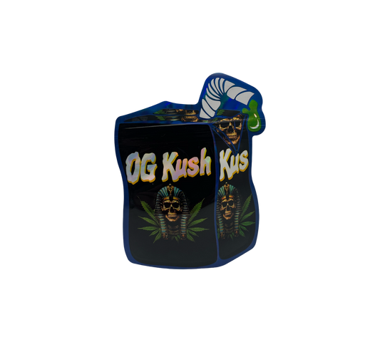 10x OG Kush - leere PE Verpackungen Shape