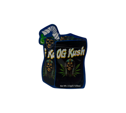 10x OG Kush - leere PE Verpackungen Shape