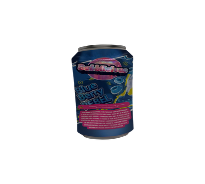10x Blue Berry Rebel - leere PE Verpackungen Shape