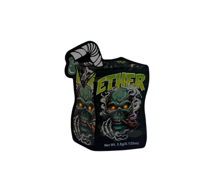 10x Zombie Ether - leere PE Verpackungen Shape