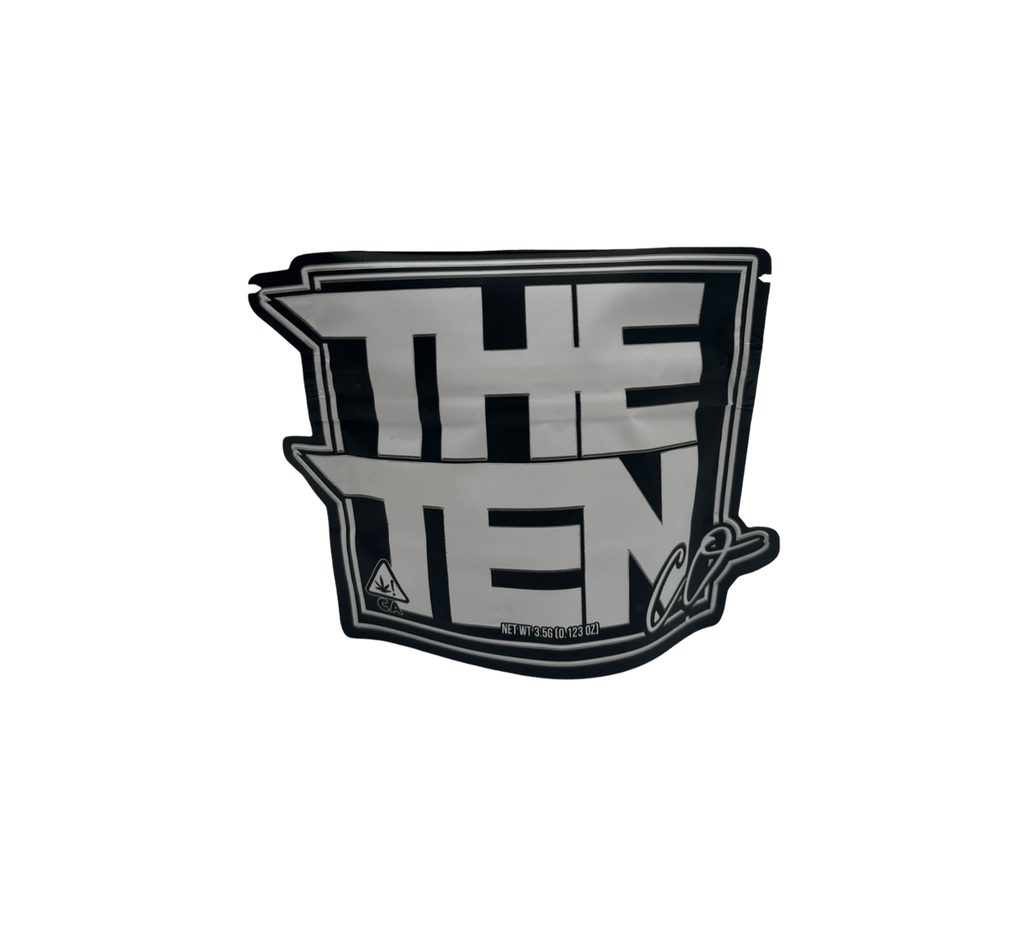 10x The Ten co - leere PE Verpackungen Shape