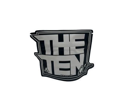 10x The Ten co - leere PE Verpackungen Shape