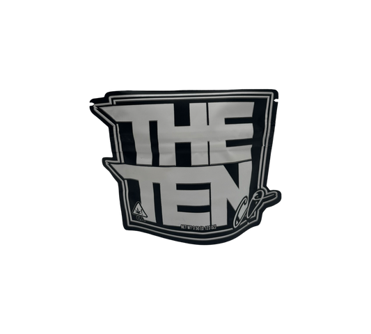 10x The Ten co - leere PE Verpackungen Shape