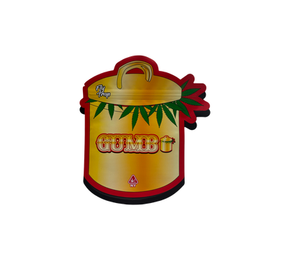 10x Big Pot Gumbo - leere PE Verpackungen Shape