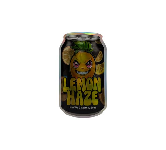 10x Lemon Haze - leere PE Verpackungen Shape