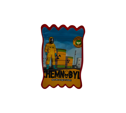 10x Chemnobyl - leere PE Verpackungen Shape