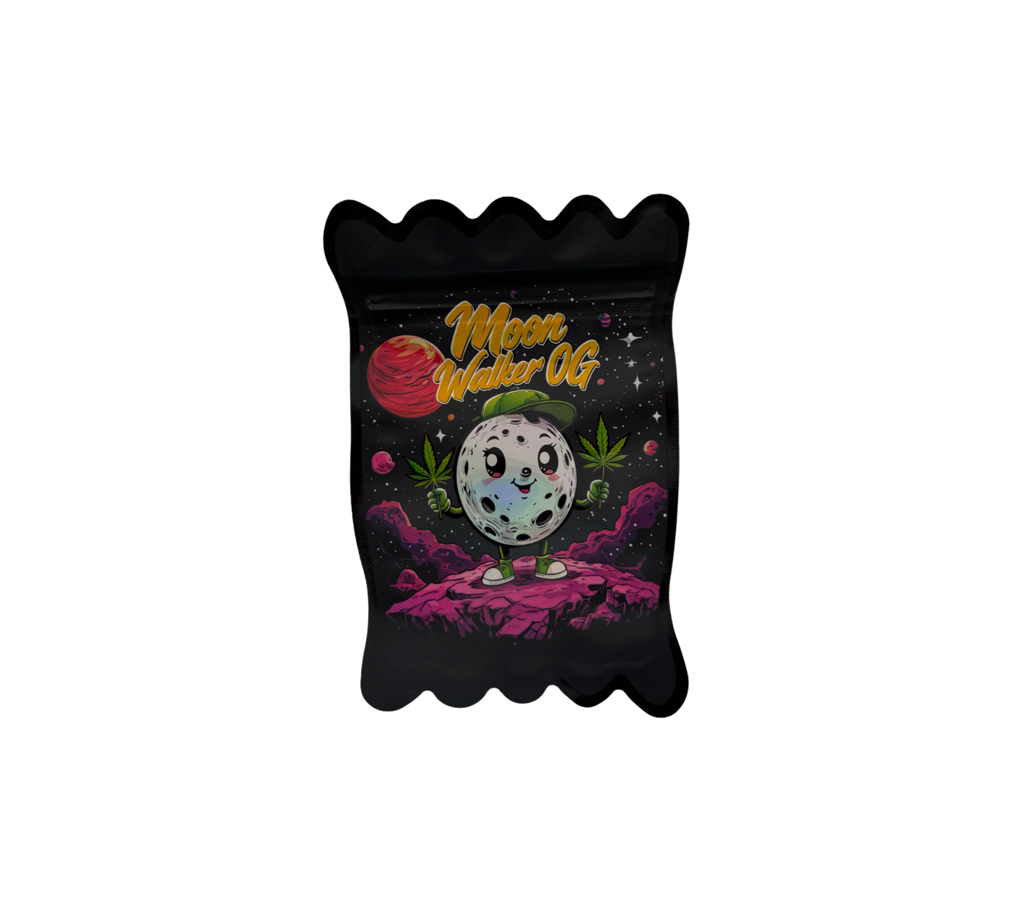 10x Moon Walker - leere PE Verpackungen Shape