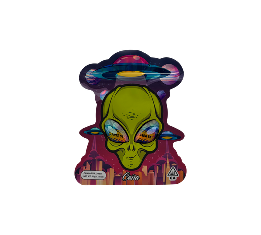 10x Area51 - leere PE Verpackungen Shape