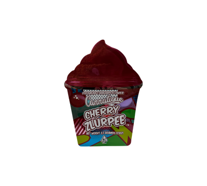 10x Cherry Zlupee - leere PE Verpackungen Shape