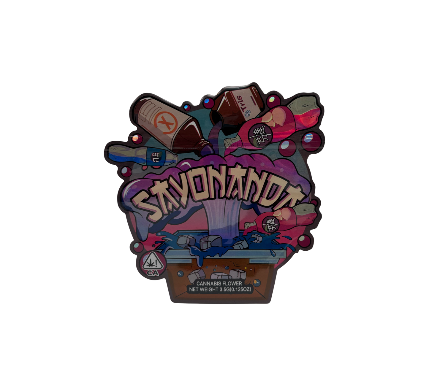 10x Sayonanda - leere PE Verpackungen Shape