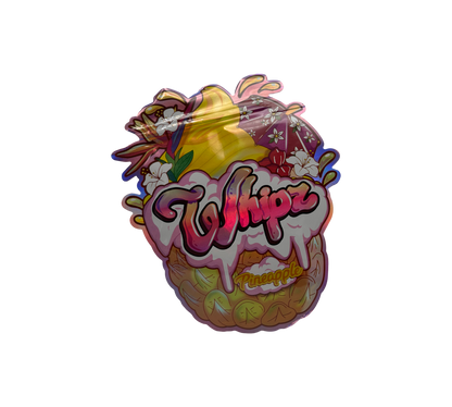 10x Whipz - leere PE Verpackungen Shape