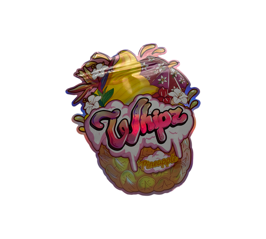 10x Whipz - leere PE Verpackungen Shape