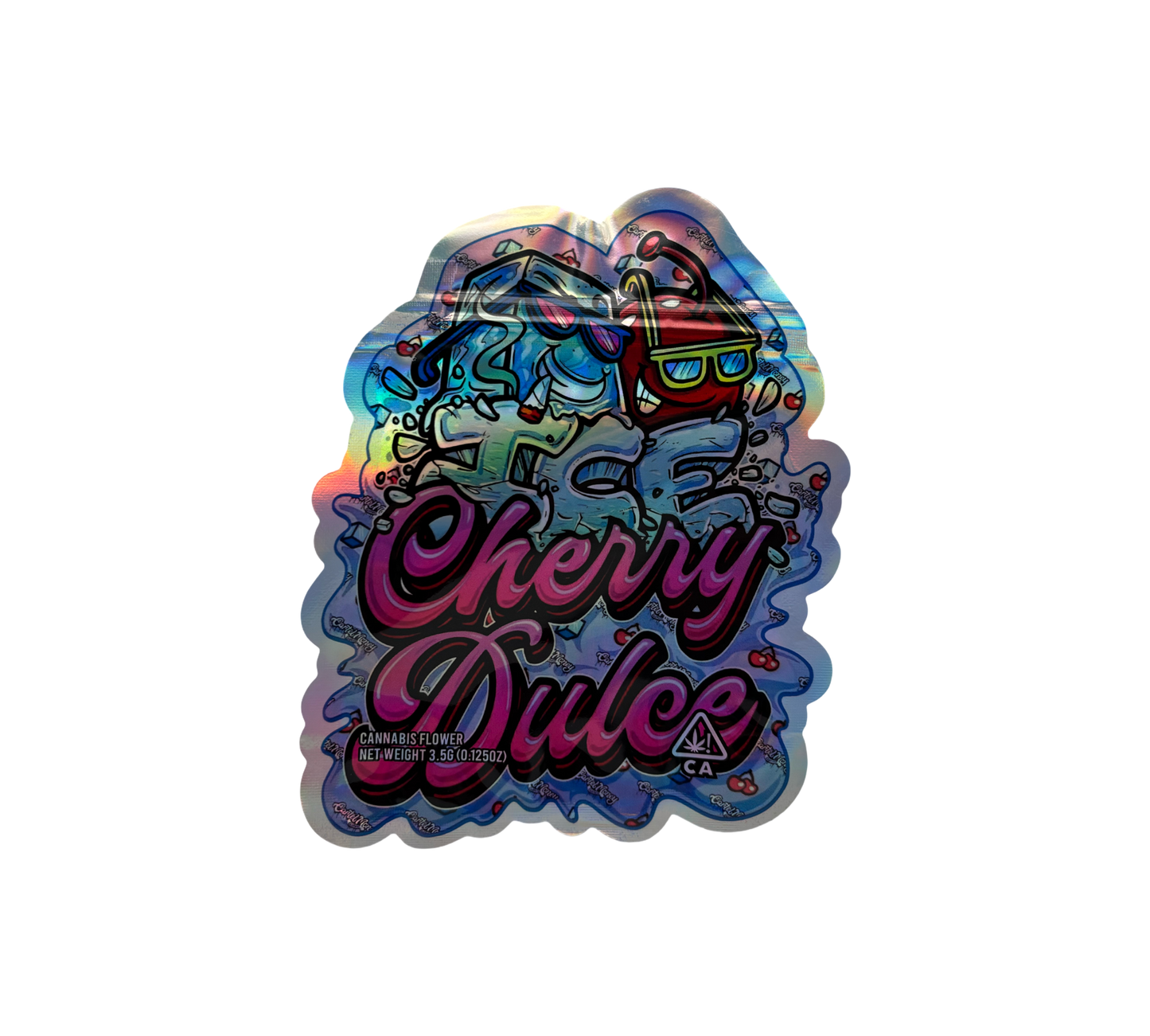 10x Cherry Dulce - leere PE Verpackungen Shape